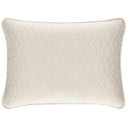 Birdie Natural Quilted Sham