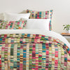 Penelope Stripe Multi Coverlet Sham