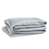 Sterling Stripe Linen Blue Duvet Cover