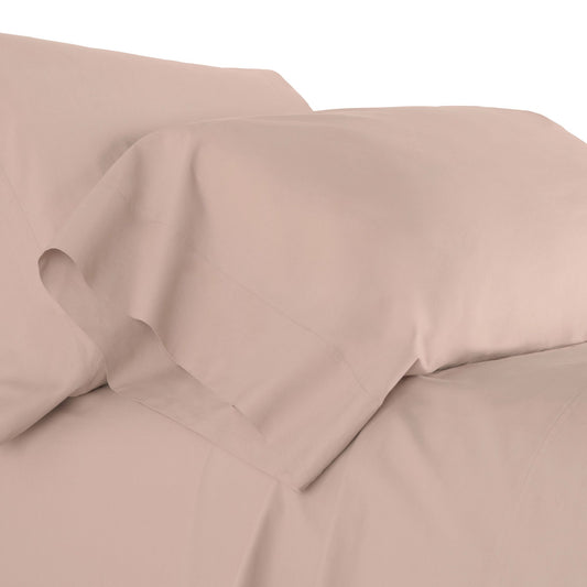 Organic Cotton Rose Quartz Sheet Set