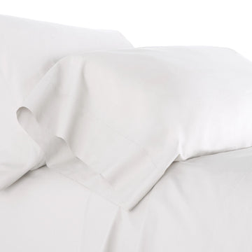 Organic Cotton White Pillowcases