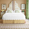 Power Shake Scallop White Quilt