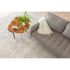 Temple Taupe Hand Micro Hooked Wool Rug
