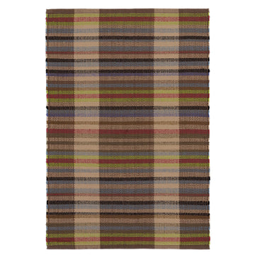 Swedish Rag Handwoven Indoor/Outdoor Rug - Blue