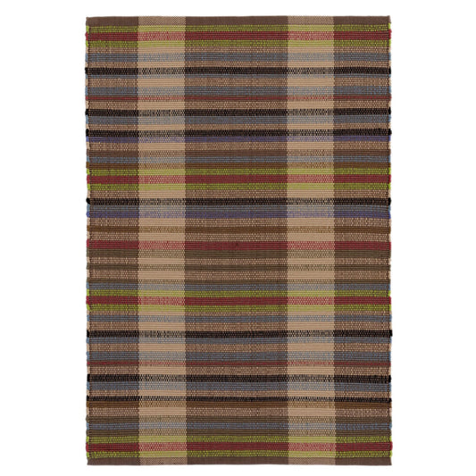 Swedish Rag Handwoven Indoor/Outdoor Rug - Blue