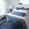 Resist Dot Indigo Coverlet