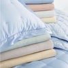 Silken Solid Ivory Pillowcases