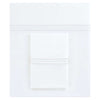 Trio White Pillowcases (Pair)