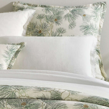 Vintage Pine Boughs Natural Sham