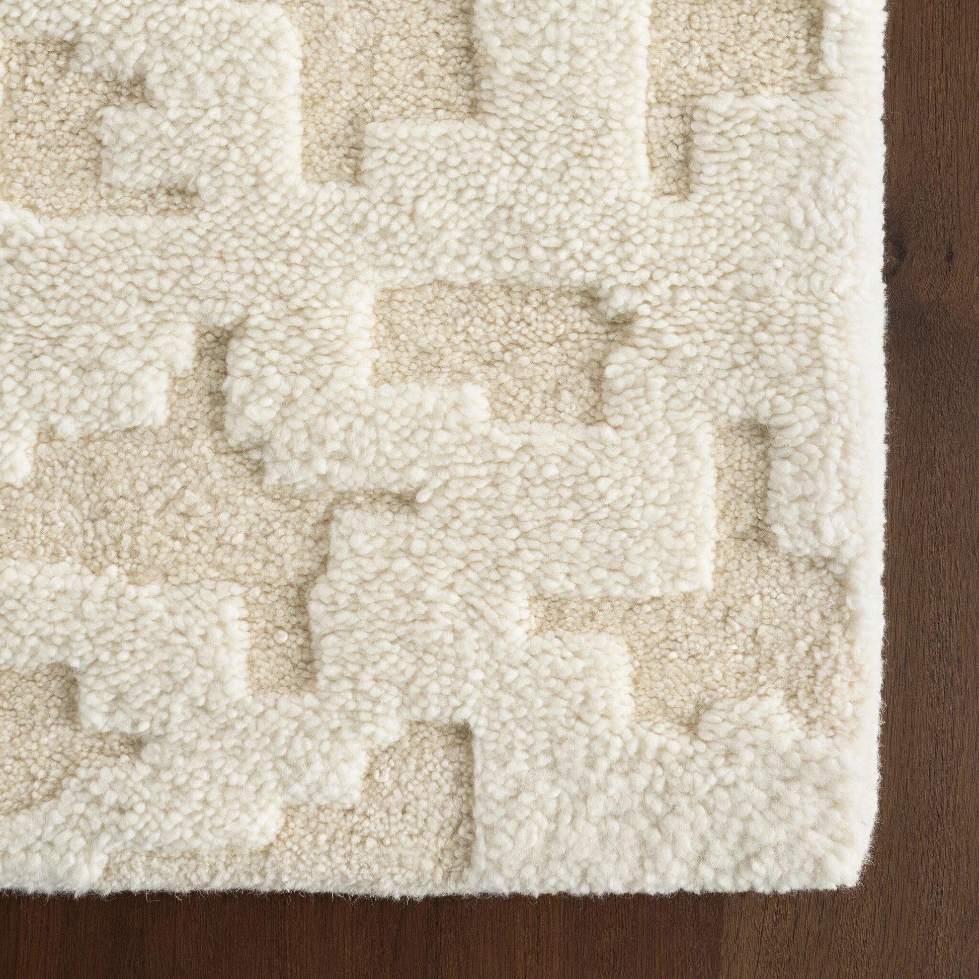Alora Natural Hand Knotted Wool Rug Rugs 