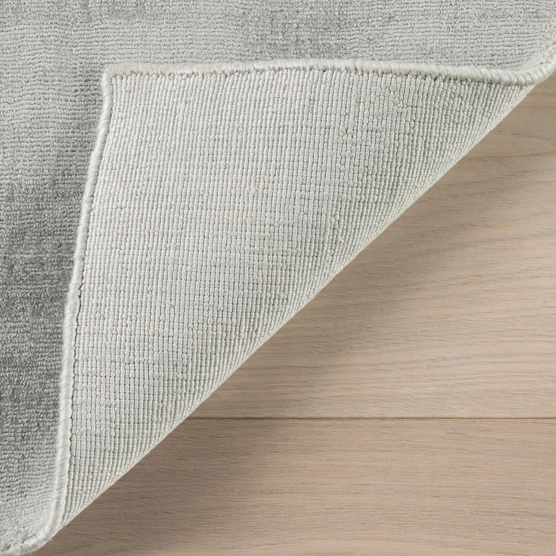 Alva Sky Hand Loom Knotted Viscose Rug Rugs 