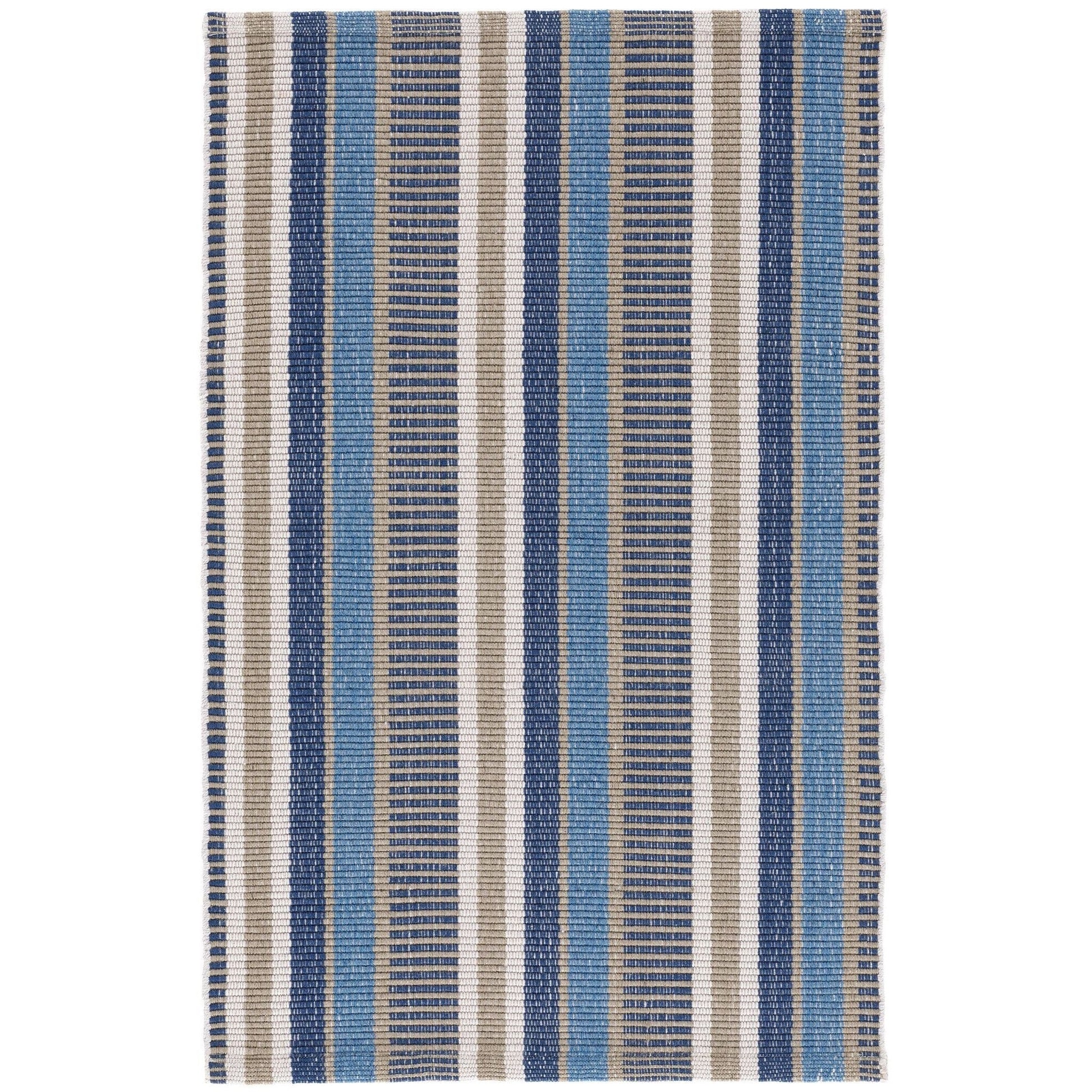 Always Greener Blue/Grey Handwoven Indoor/Outdoor Rug Rugs 