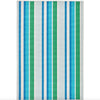 Always Greener Cobalt/Green Machine Washable Rug WASHABLE 
