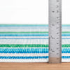 Always Greener Cobalt/Green Machine Washable Rug WASHABLE 