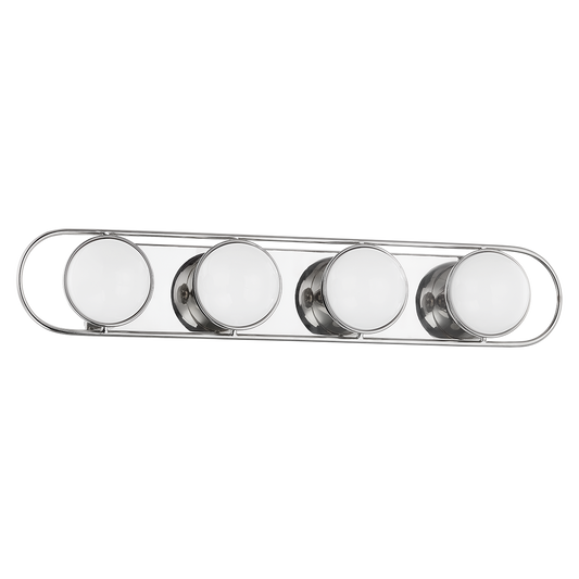 Amy Bath And Vanity Quad Bath and Vanity Polished Nickel 