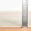 Ana Ticking Aqua Machine Washable Rug WASHABLE 