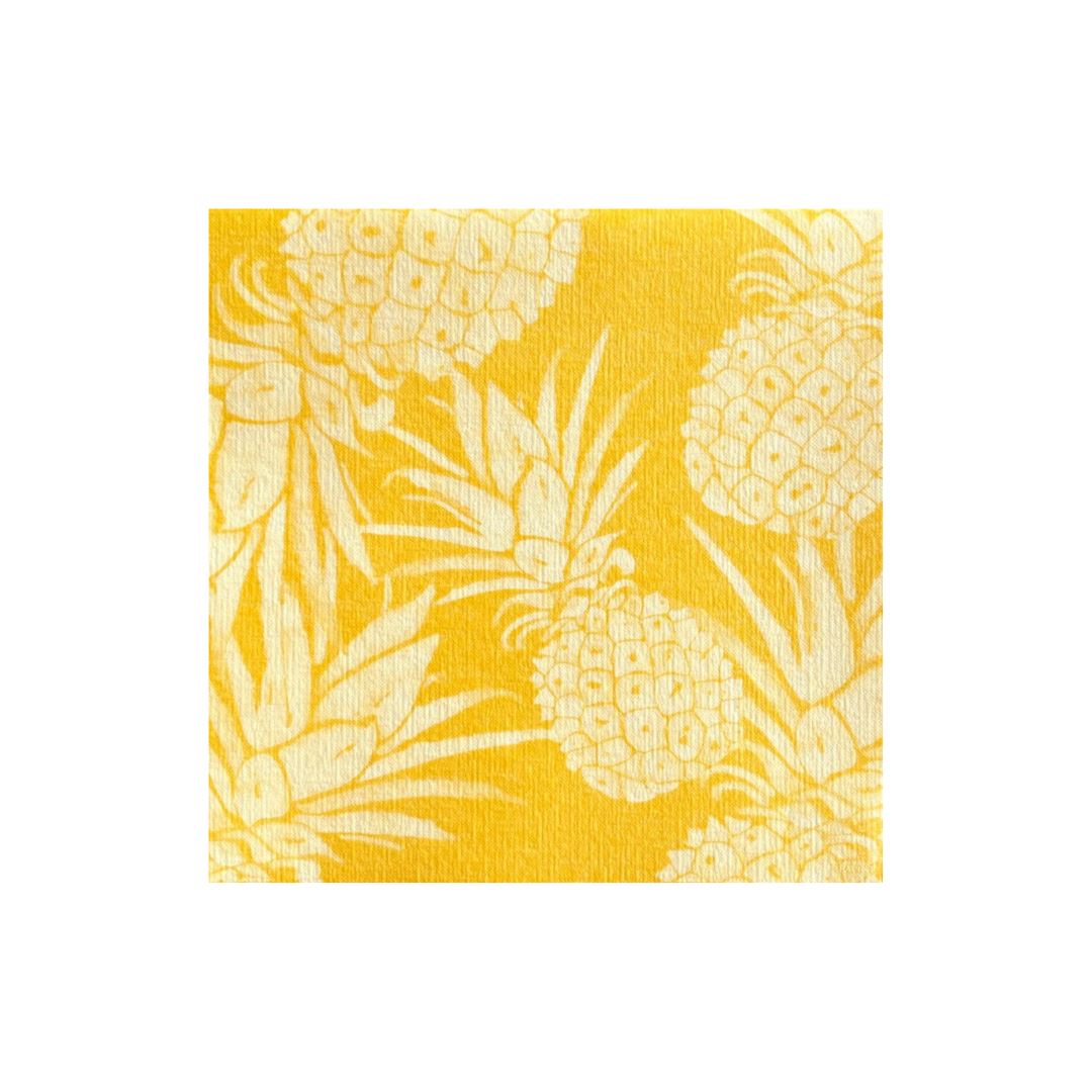 Ananas Jaune - Paviot Dinner Napkin Linens 