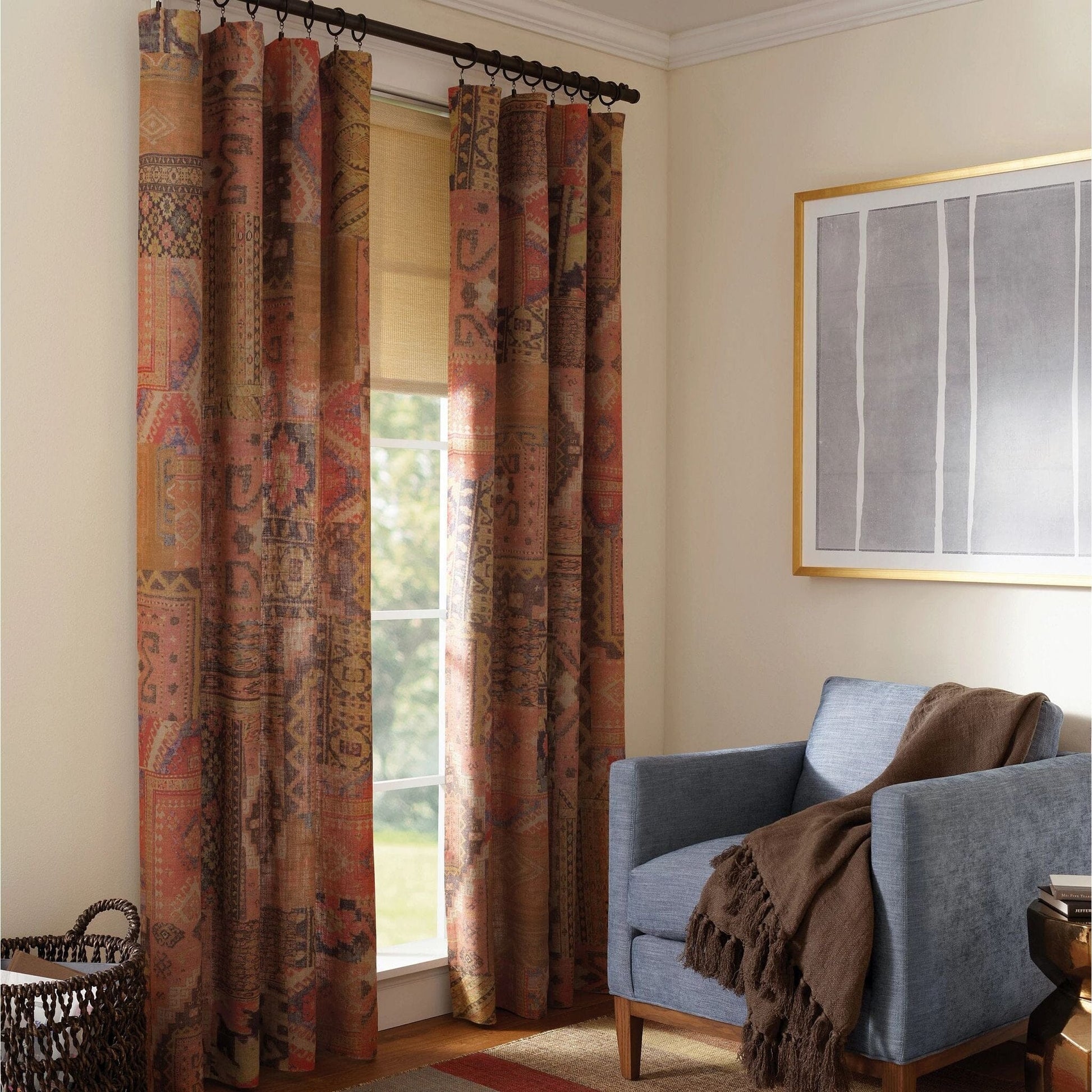 Anatolia Linen Curtain Panel Curtain Panel 