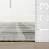Andri Modern Plaid Machine Washable Rug - Black Rugs 