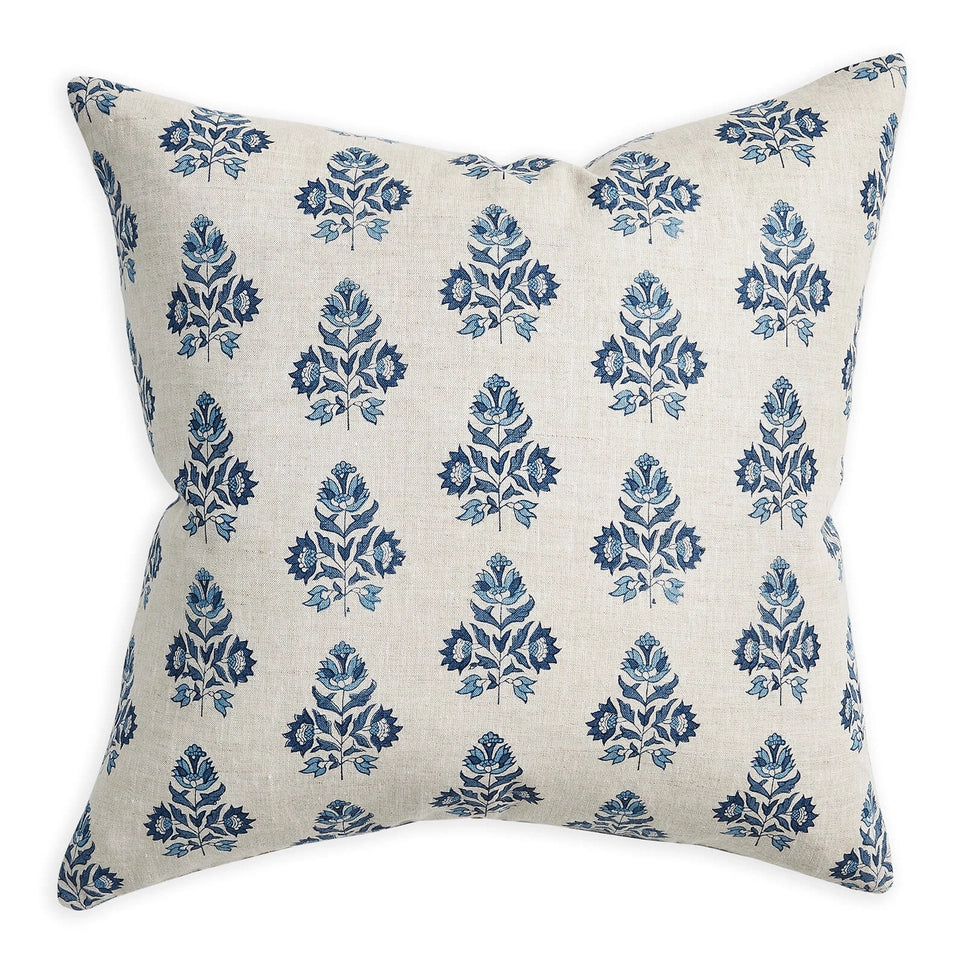 Ankara Riviera Linen Pillow 20" Pillows 