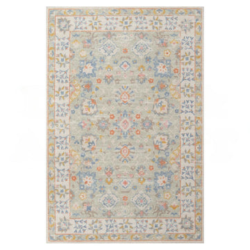 Anna Light Blue - Wool/Nylon Rug Rugs 