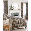 Antigua Linen Black Curtain Panel Curtain Panel 