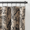 Antigua Linen Black Curtain Panel Curtain Panel 
