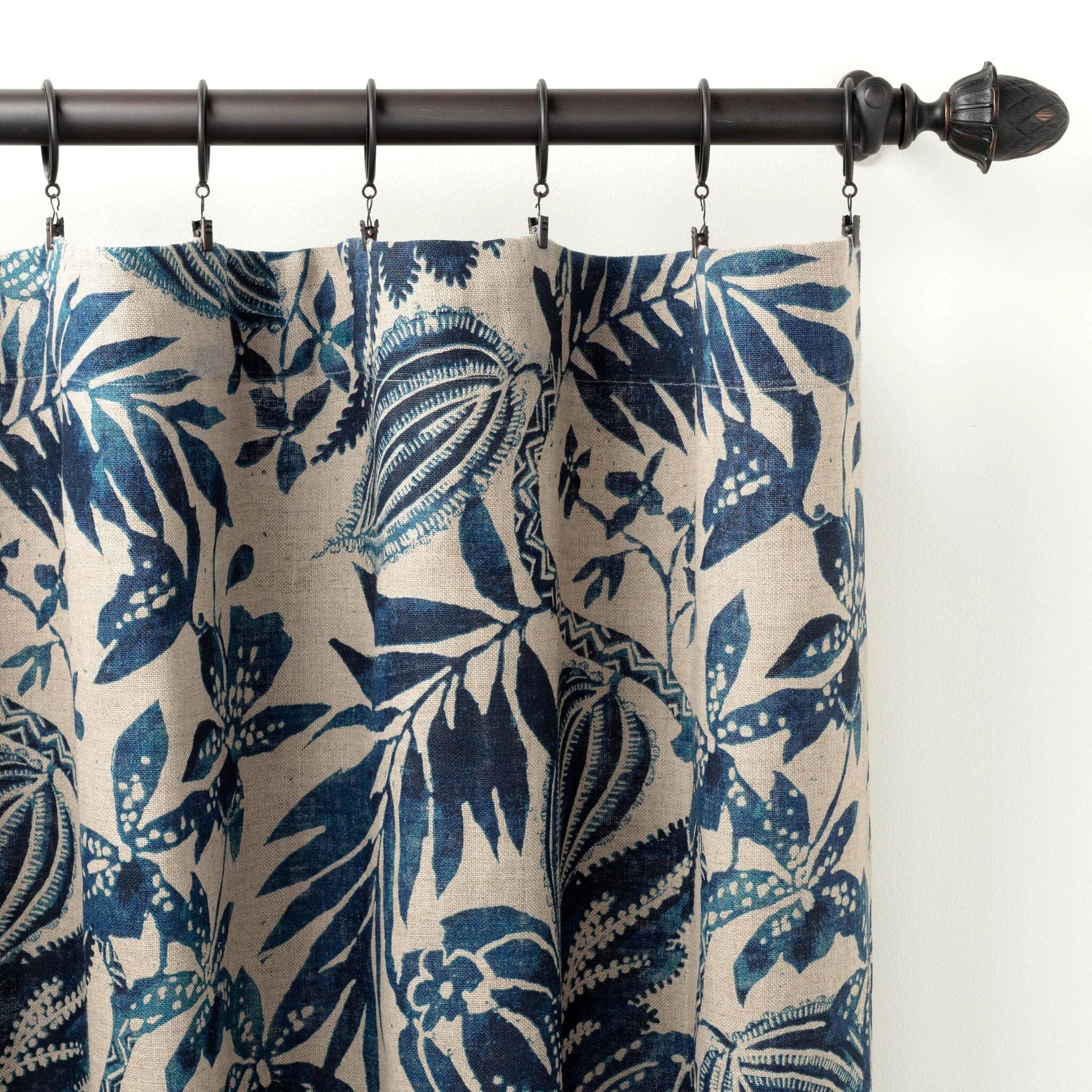 Antigua Linen Curtain Panel Curtain Panel 