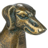 Antique Brass Daschshund Objects & Accents 