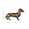 Antique Brass Daschshund Objects & Accents 