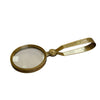 Antiqued Folding Brass Magnifying Glass | Tabletop decor Home Accents 