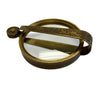 Antiqued Folding Brass Magnifying Glass | Tabletop decor Home Accents 