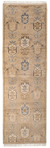 Ashby Taupe Hand Knotted Wool Rug Rugs 