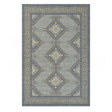 Athens Blue - Wool/Nylon Rug Rugs 