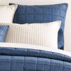 Atlas Denim Quilted Sham Quilted Sham 