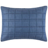 Atlas Denim Quilted Sham Quilted Sham 