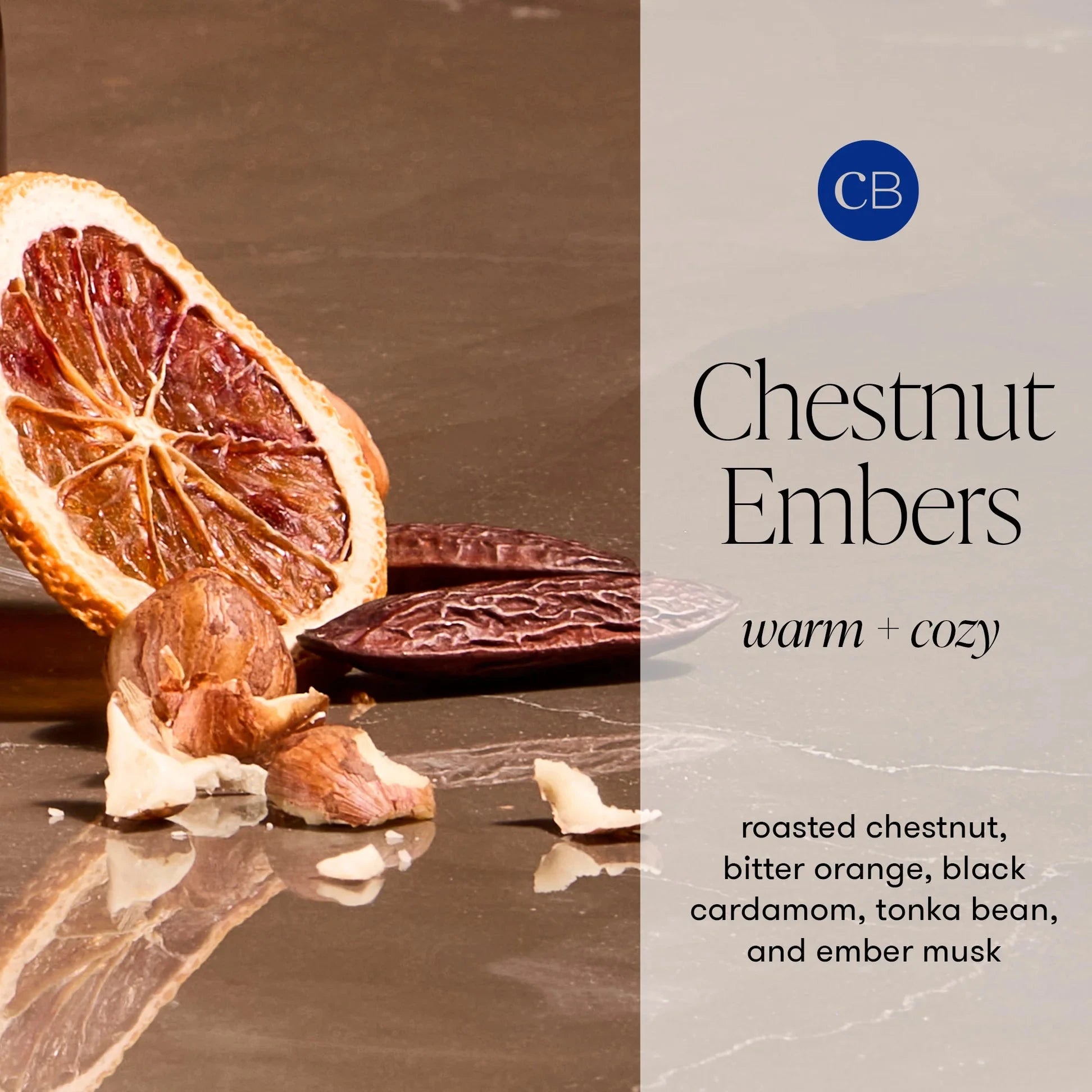 Autumn Glow - Chestnut Embers 19oz candle Candles & Home Fragrance 