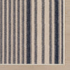 Axiom Coastal Striped Machine Washable Rug - Navy Rugs 
