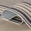 Axiom Coastal Striped Machine Washable Rug - Navy Rugs 
