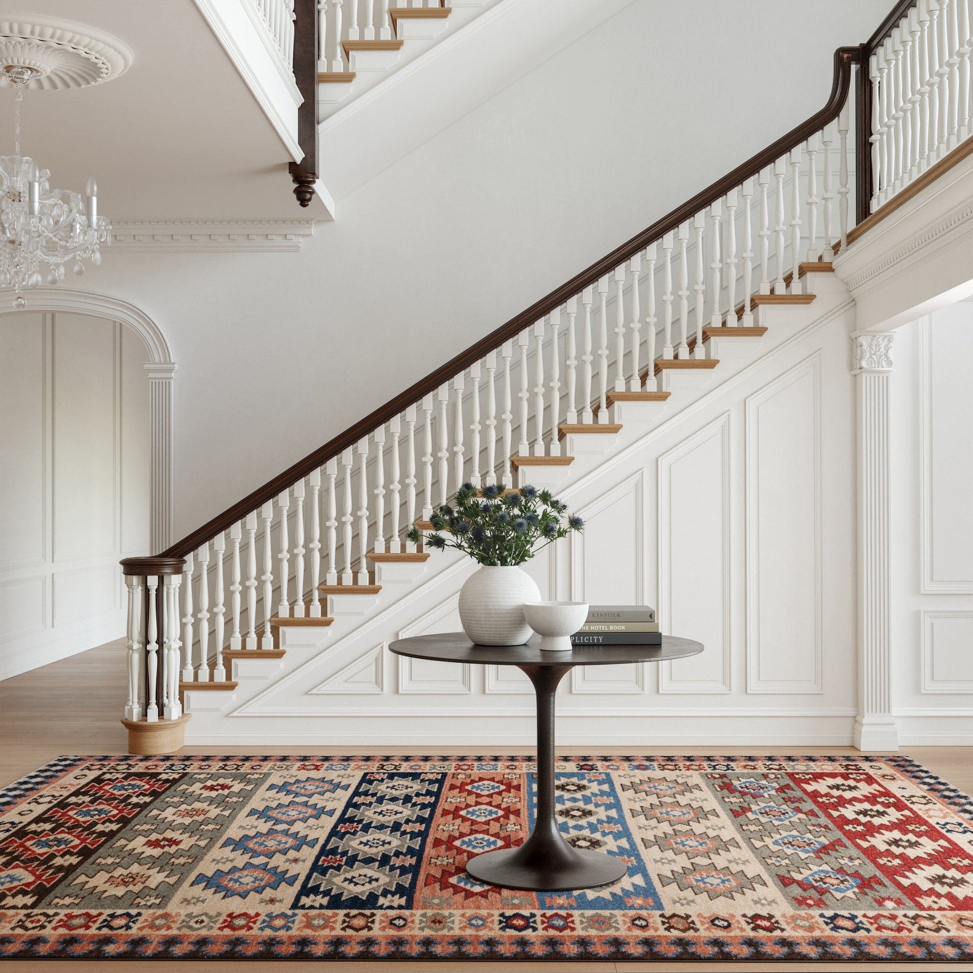 Balsam Kilim Machine Washable Rug - Multi Rugs 