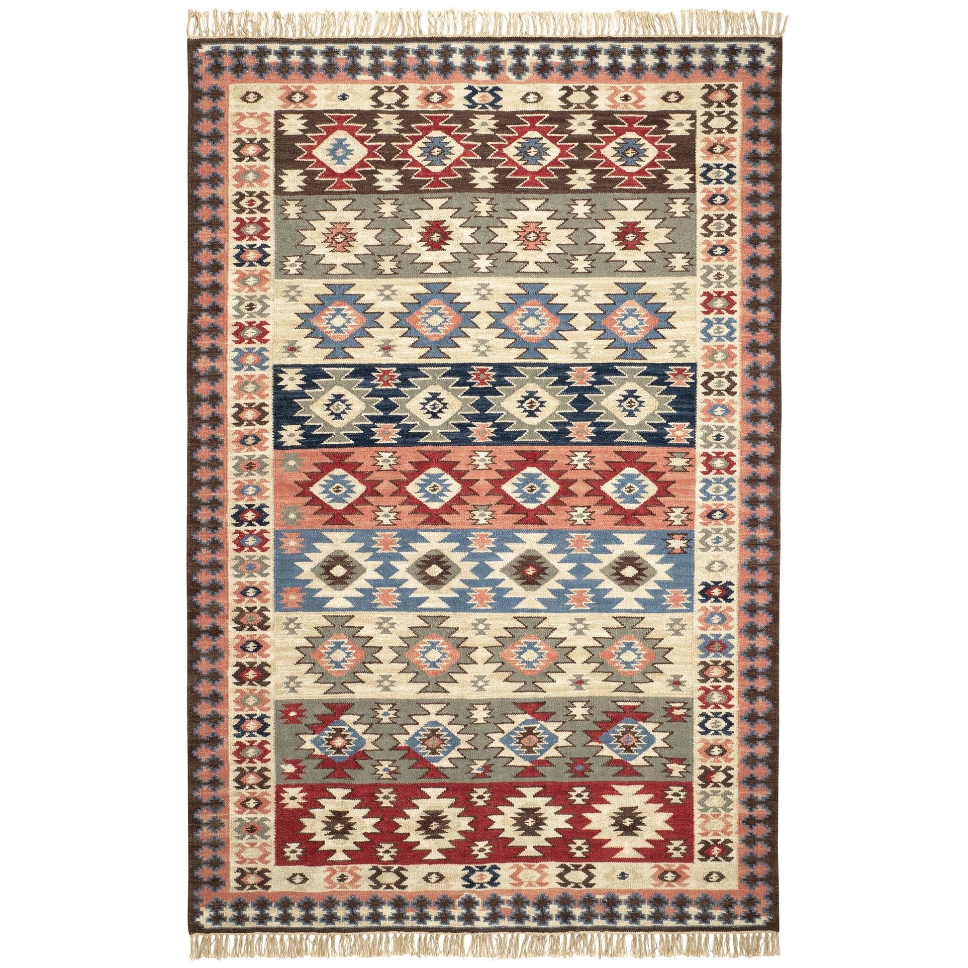 Balsam Kilim Multi Handwoven Wool Rug Rugs 