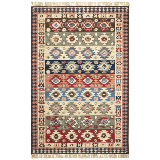 Balsam Kilim Multi Handwoven Wool Rug Rugs 