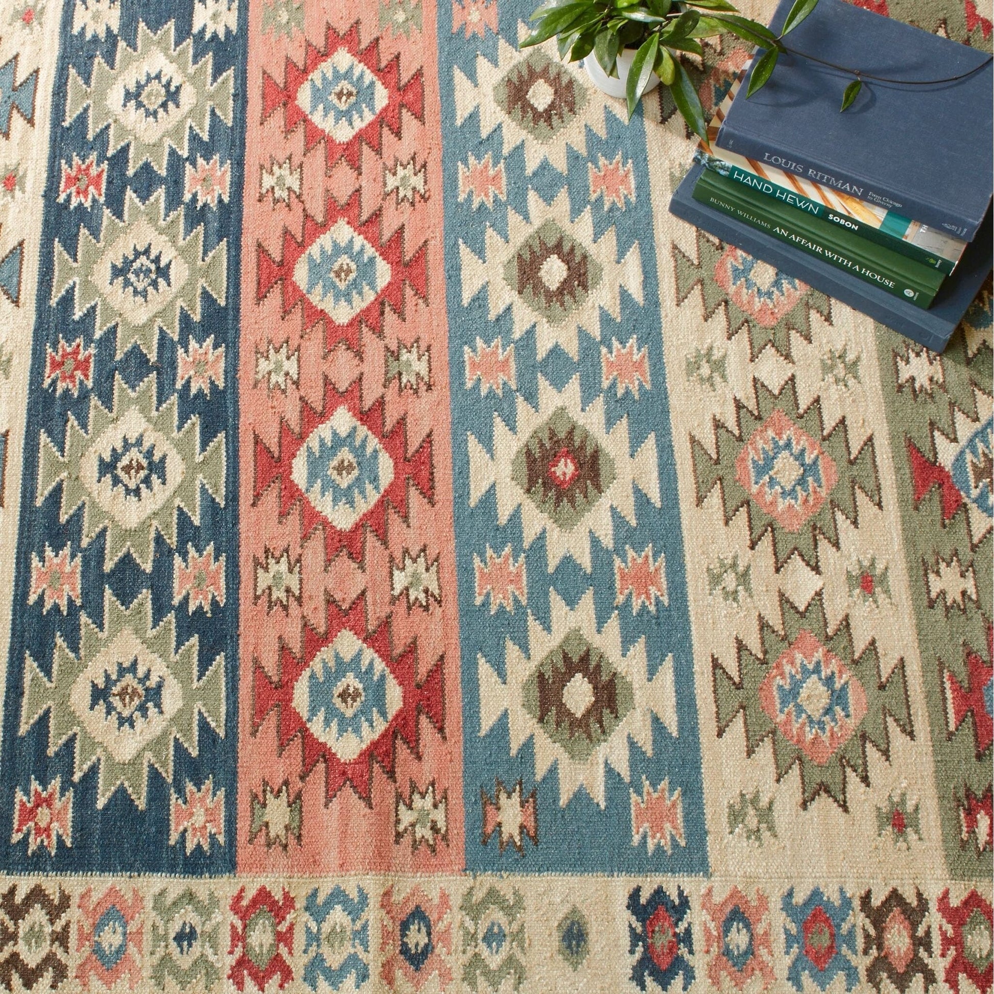 Balsam Kilim Multi Handwoven Wool Rug Rugs 