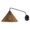 Basket Swing-Arm Sconce Wall Sconces 