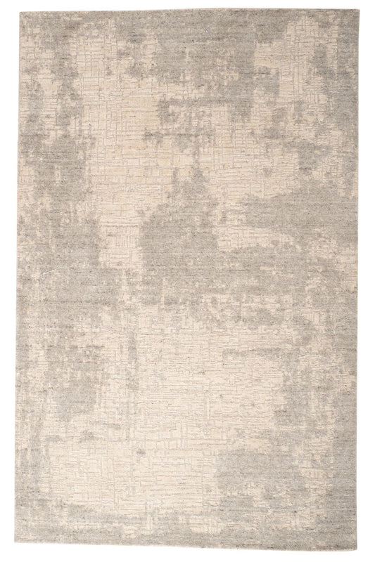Bennett Grey Handwoven Wool Rug Rugs 