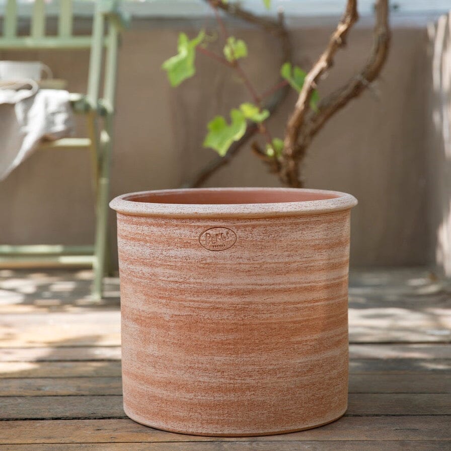 Bergs Potter Modena Pot + Saucer - Rosa Vases, Planters & Jars 