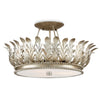 Biddulph Silver Semi-Flush Mount Semi-Flush Mounts 