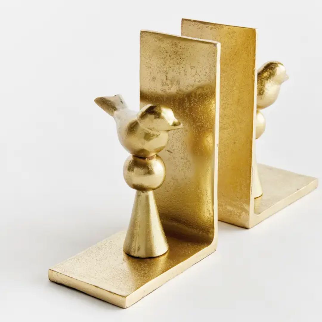 Birdsong Bookends Objects & Accents 