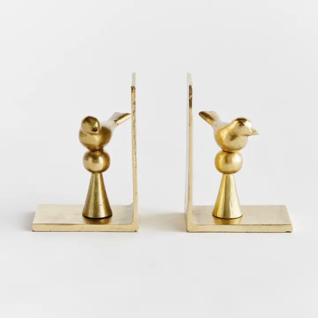 Birdsong Bookends Objects & Accents 
