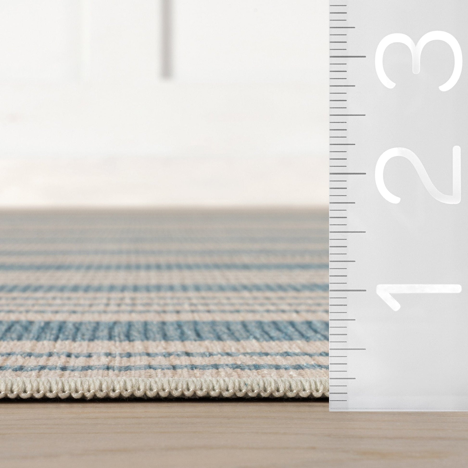 Birmingham Blue Machine Washable Rug Rugs 